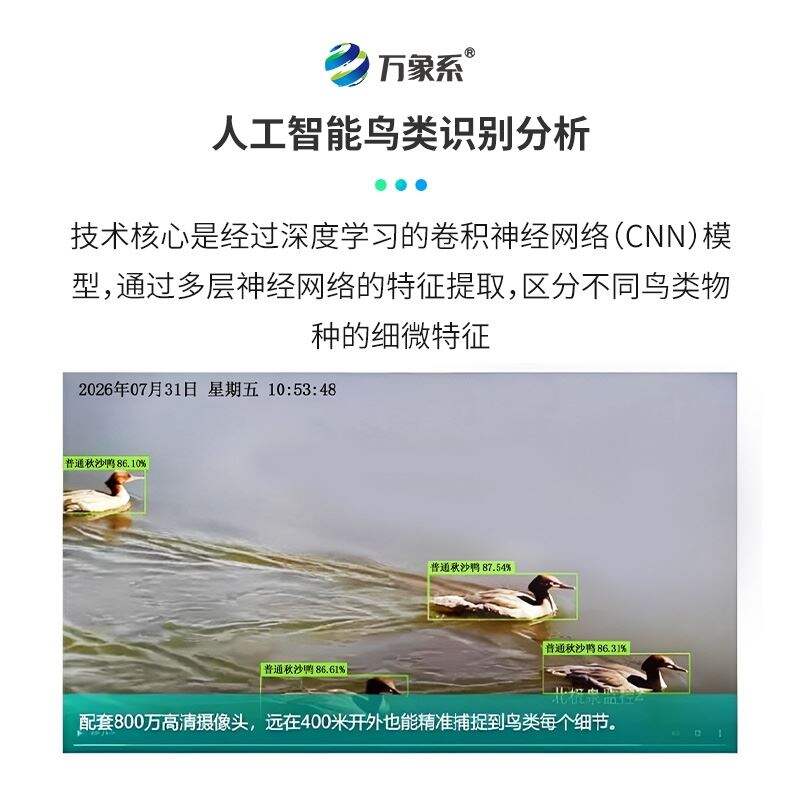 鸟类识别监测设备