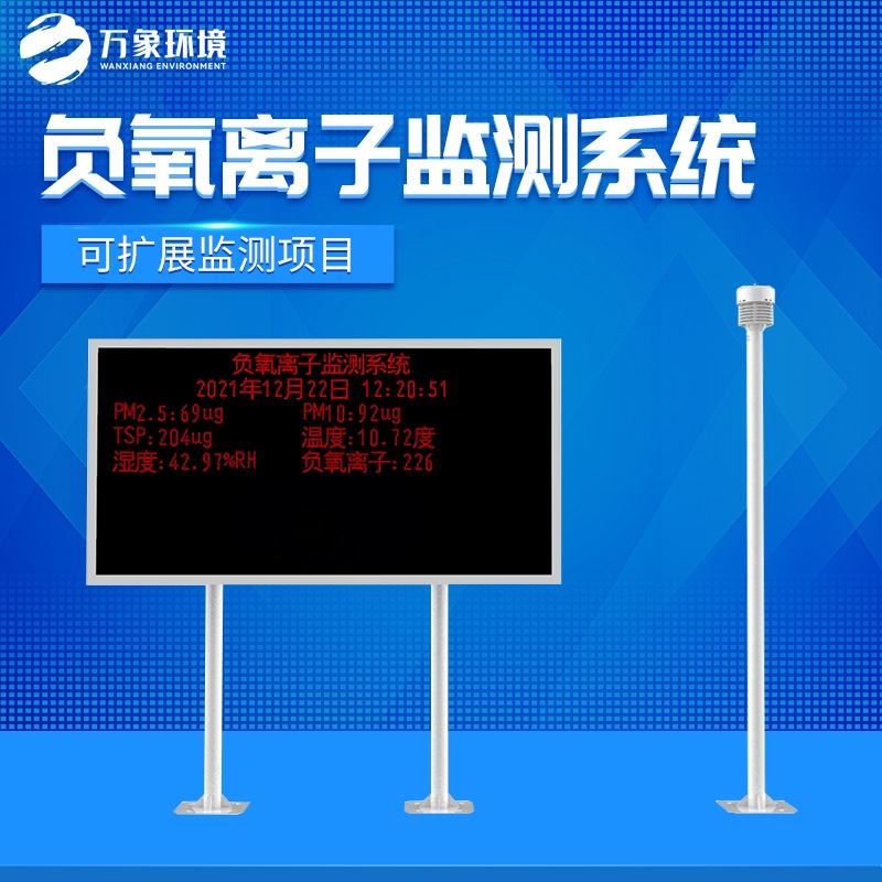 大气负氧离子自动监测系统