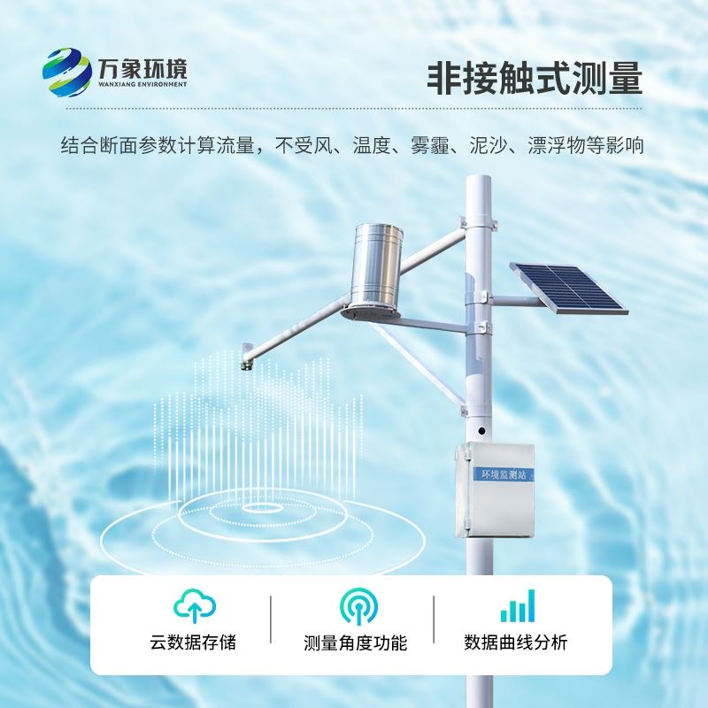 雷达式流速流量水位雨量监测站